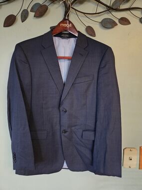 Tommy Hilfiger Men's Navy Two-Button Blazer